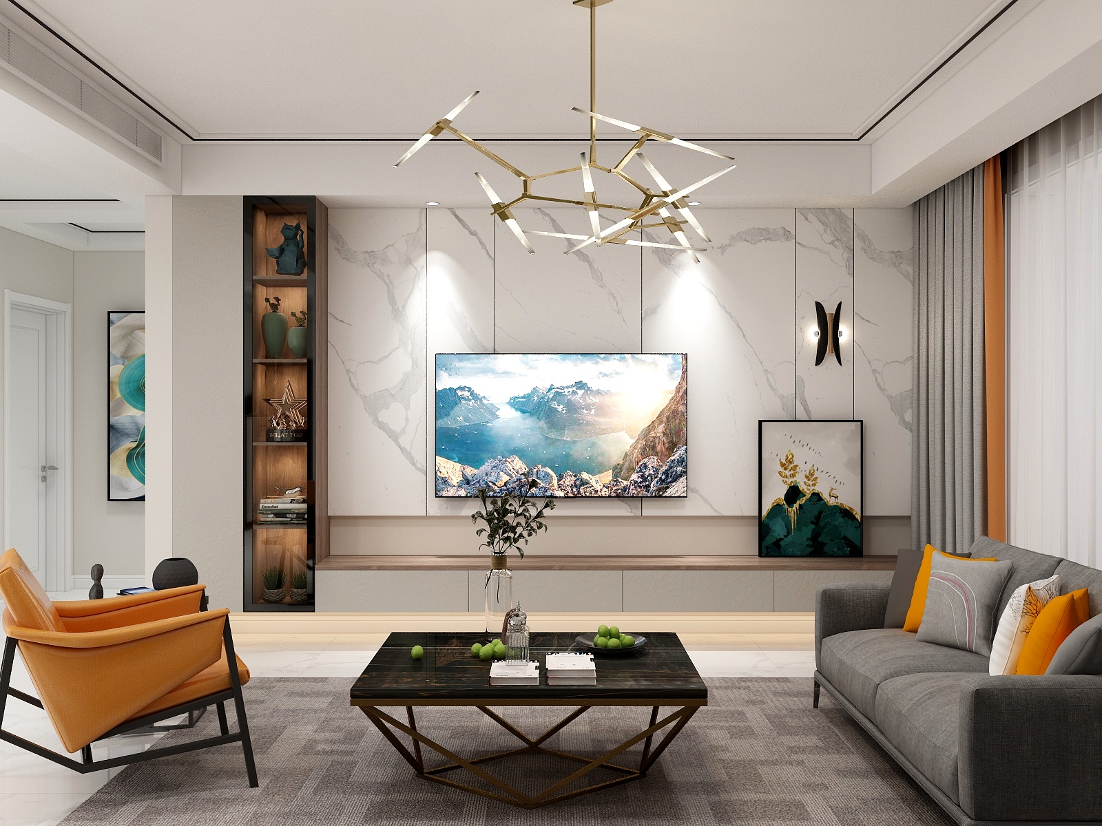 城市人家-世家星城-新中式风格