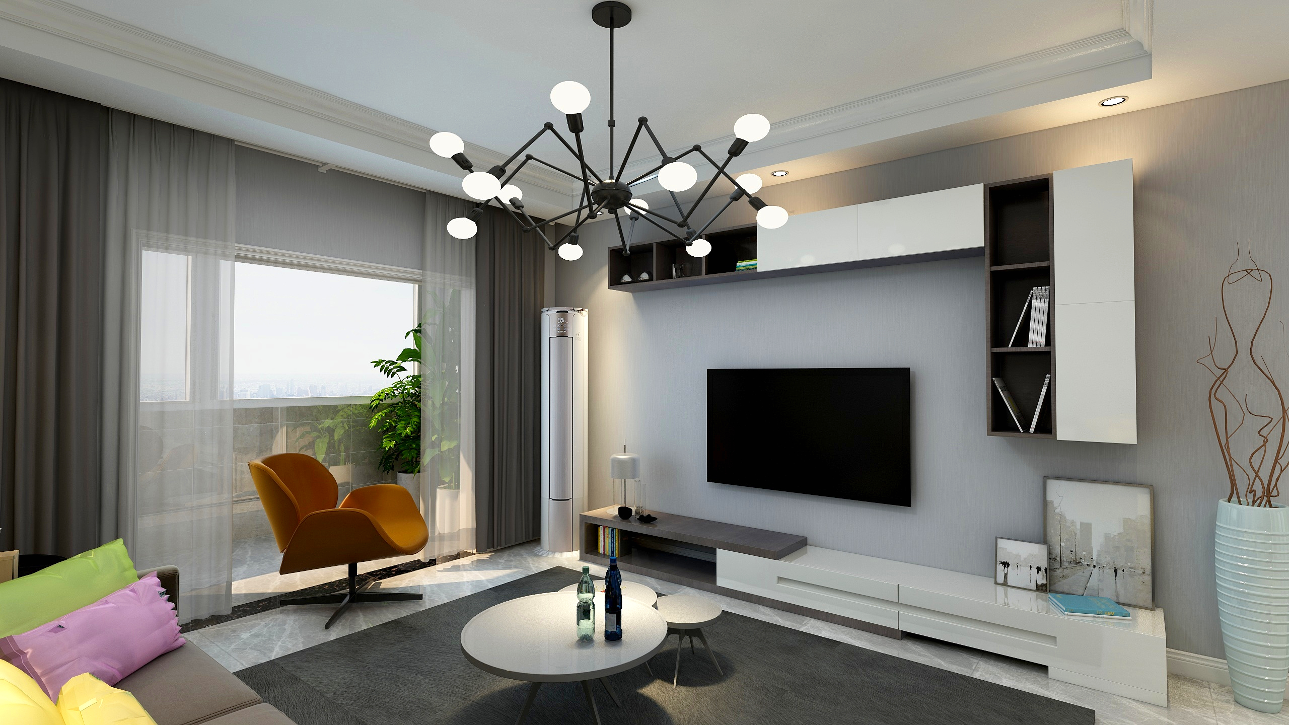 城市人家-凌云现代城-新中式风格