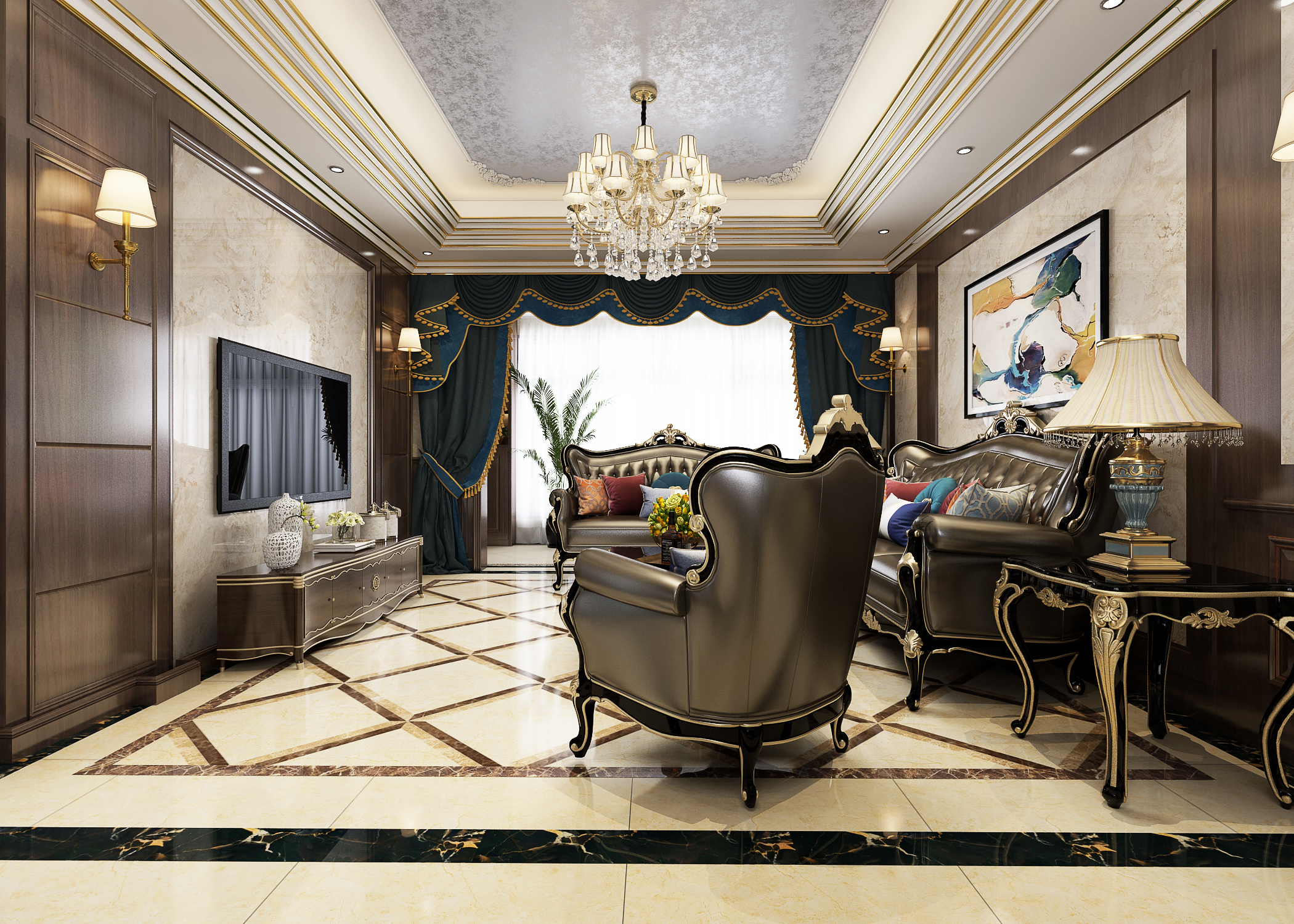 城市人家-天玺台-时尚简欧