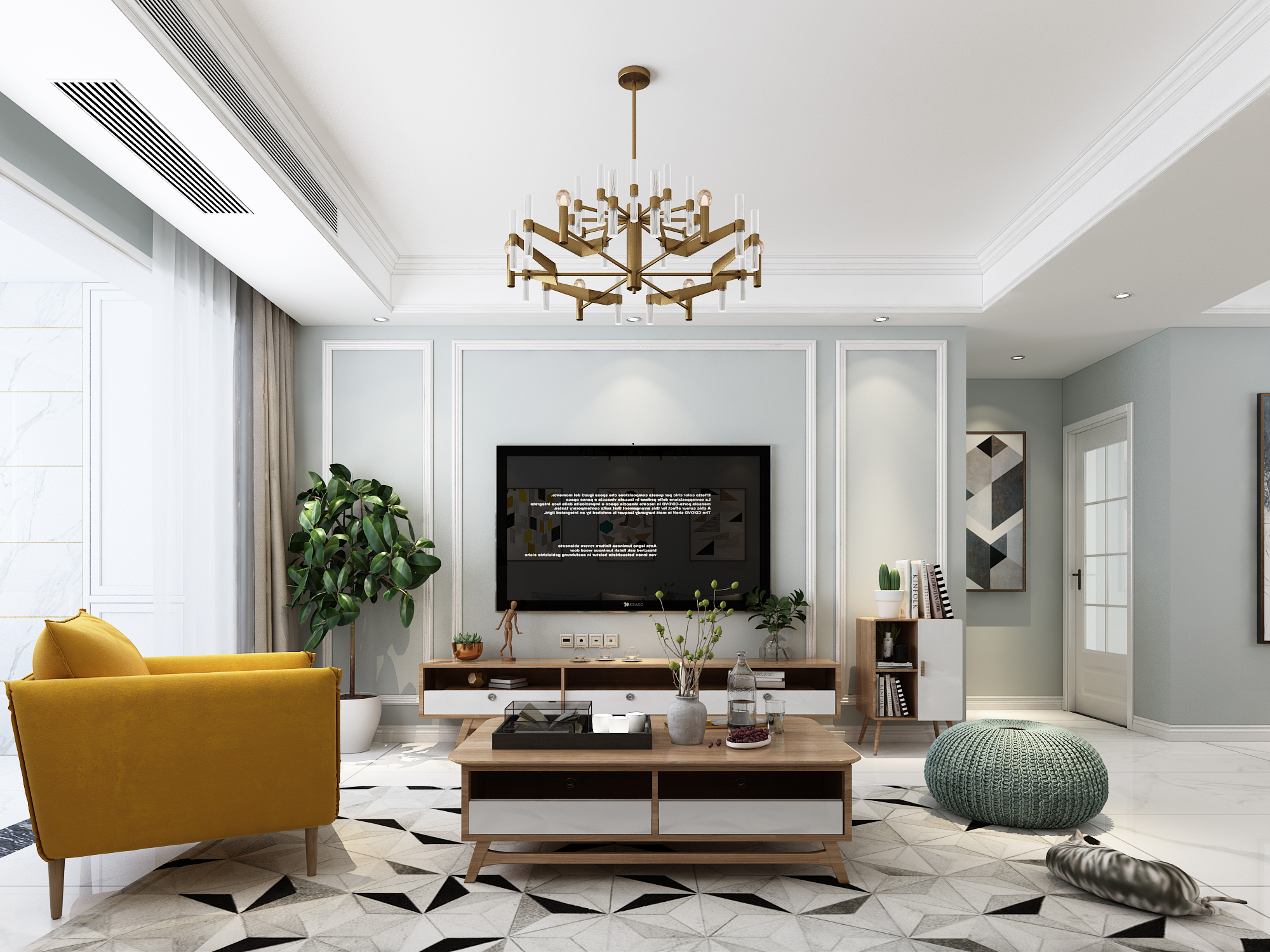 城市人家-三迪金域中央-北欧风格