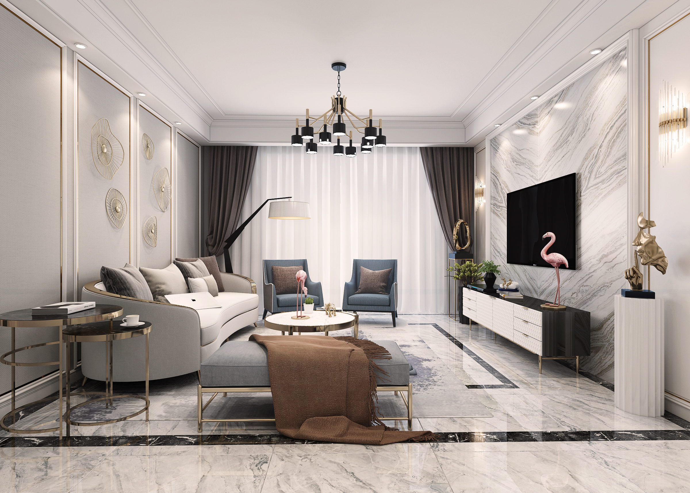 城市人家-三迪金域中央-北欧风格