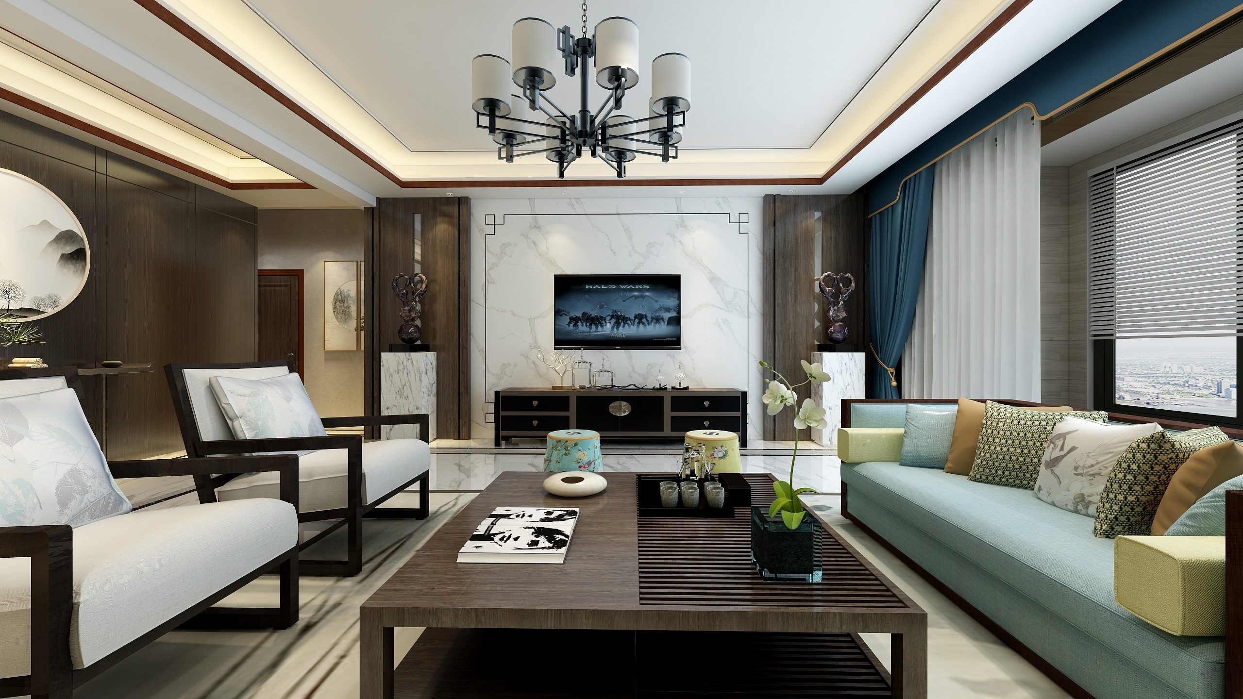 城市人家-海河湾-现代简约