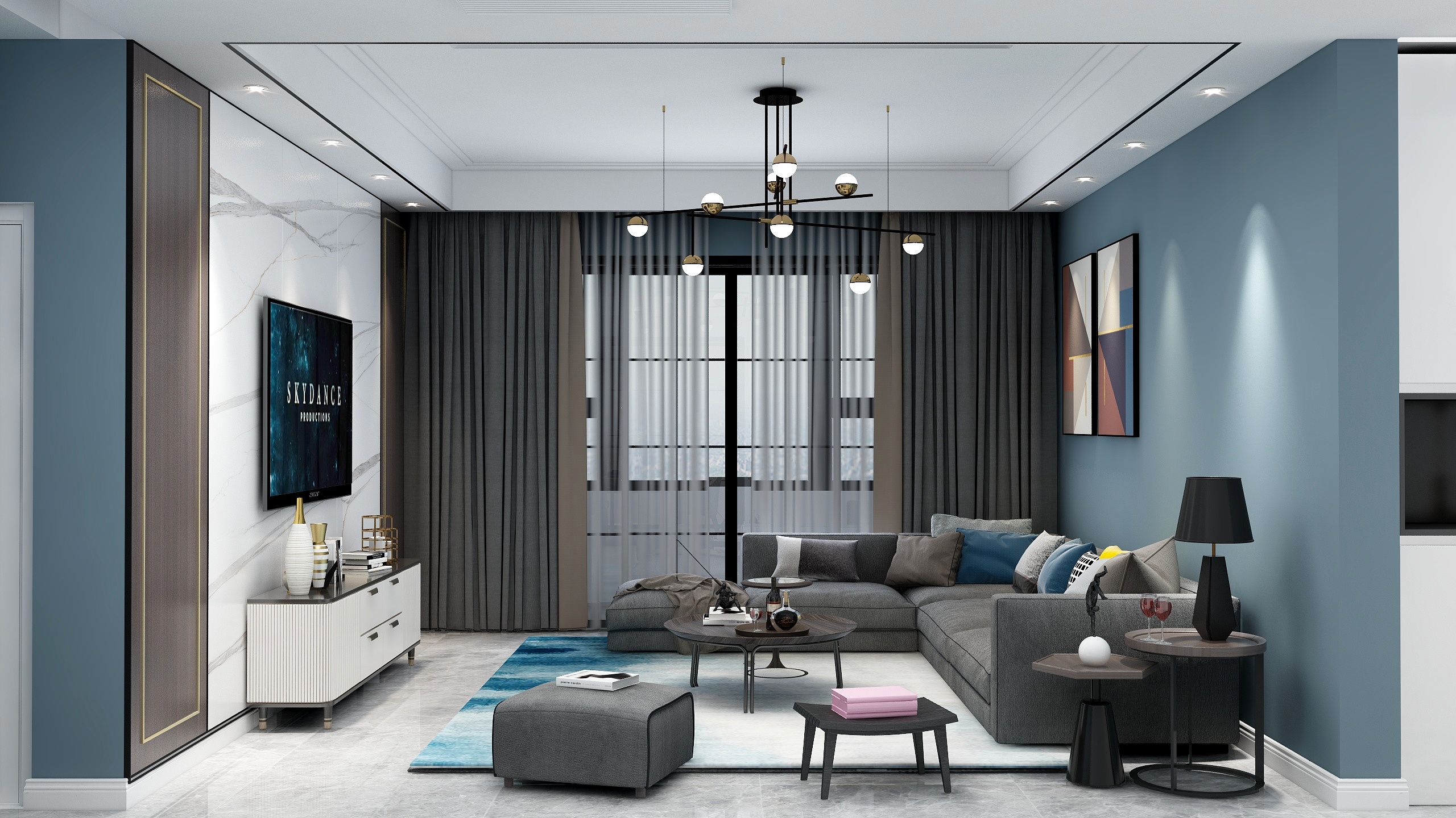 城市人家-三迪金域中央-现代简约