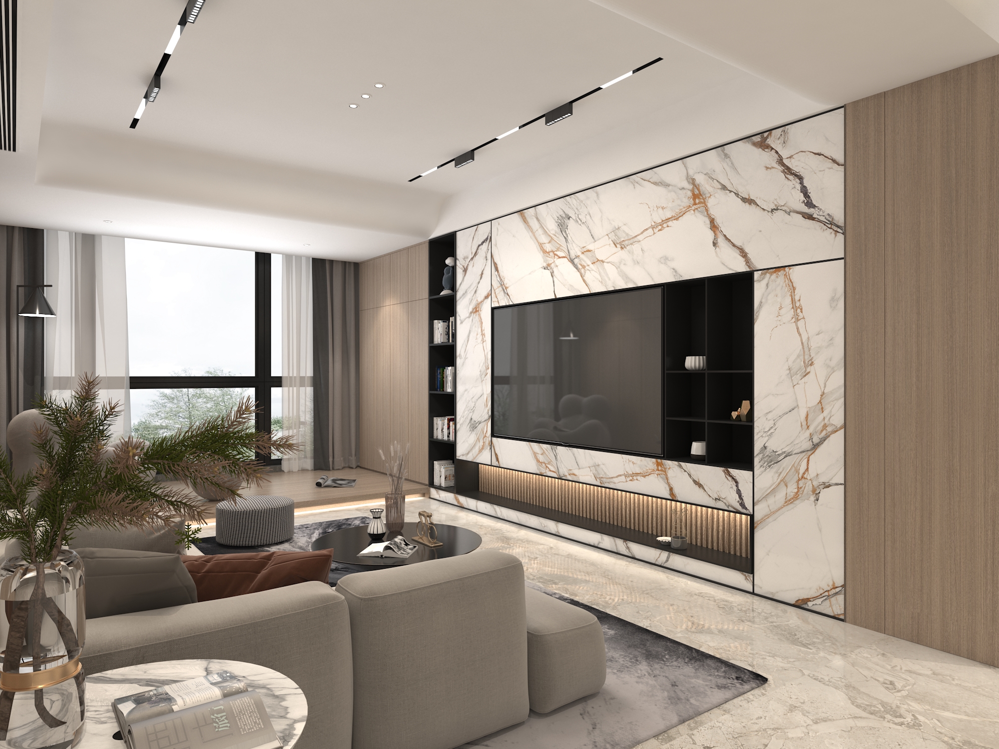 城市人家-西安长庆龙凤园-极简轻奢