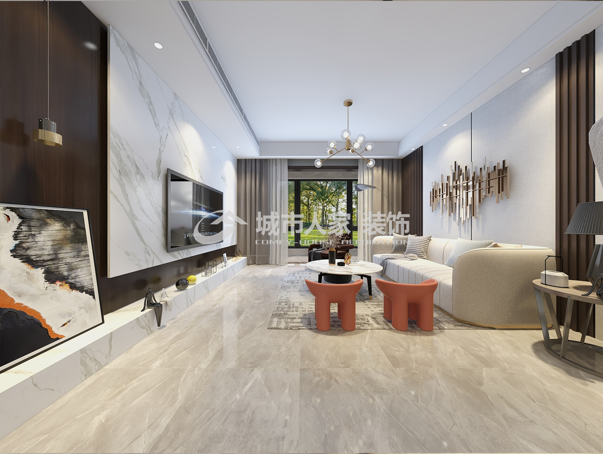 城市人家-汉强海德公园-现代轻奢