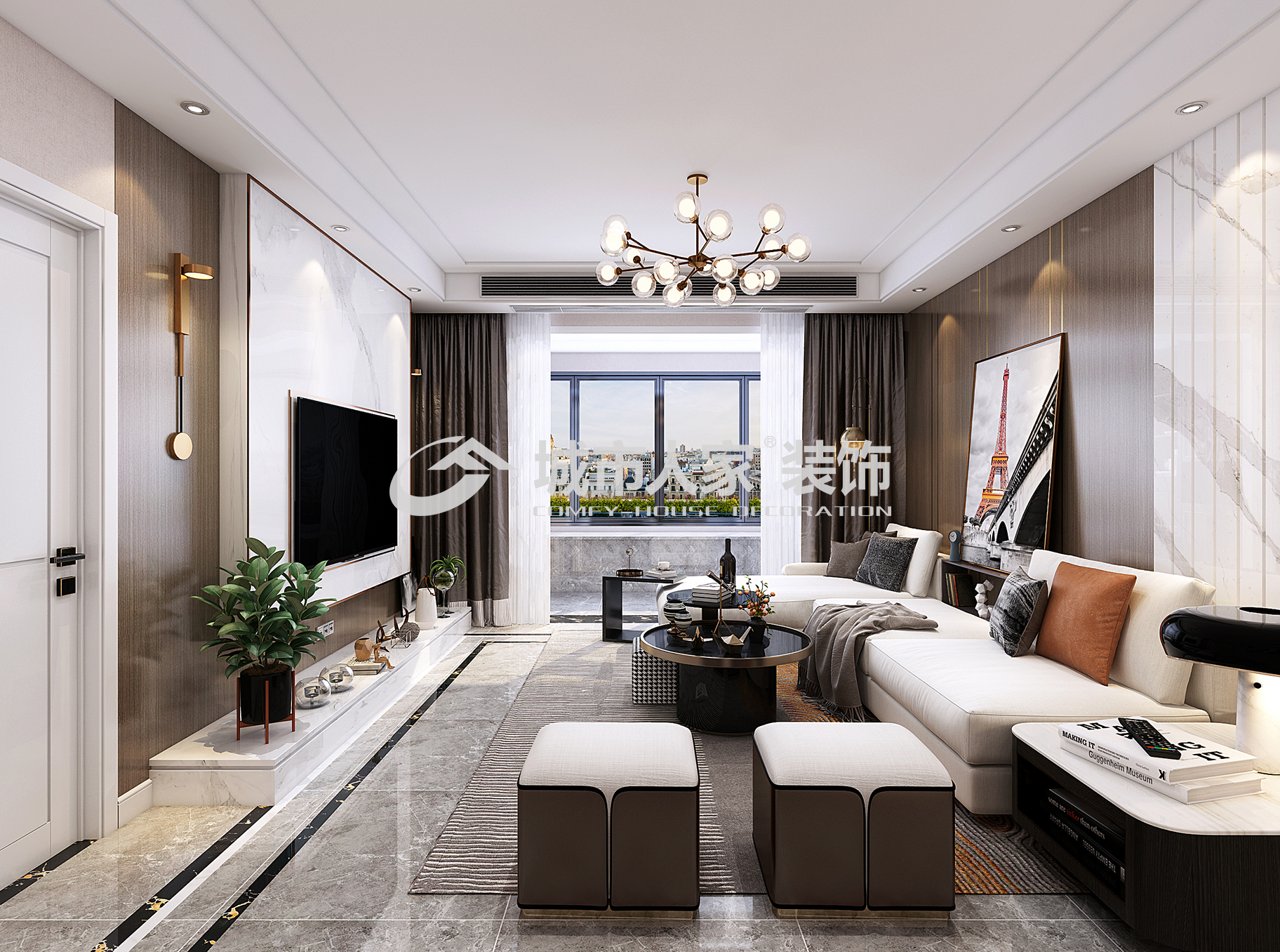 城市人家-亿佳苑-现代简约